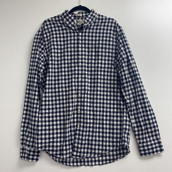 J.Crew Tall stretch Secret Wash shirt Item AA430* - Picture 1 of 4